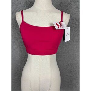 Baleaf Womens Hot Pink Sports Bra With Adjustable Straps  Small New With Tag's.